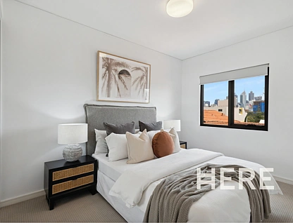21/36 Bronte Street, East Perth, Perth CBD, 2 rūma, 1 rūma horoi, Apartment
