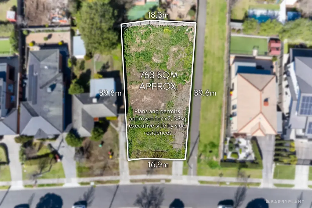 Bulleen A vacant development site with the tick of approval.