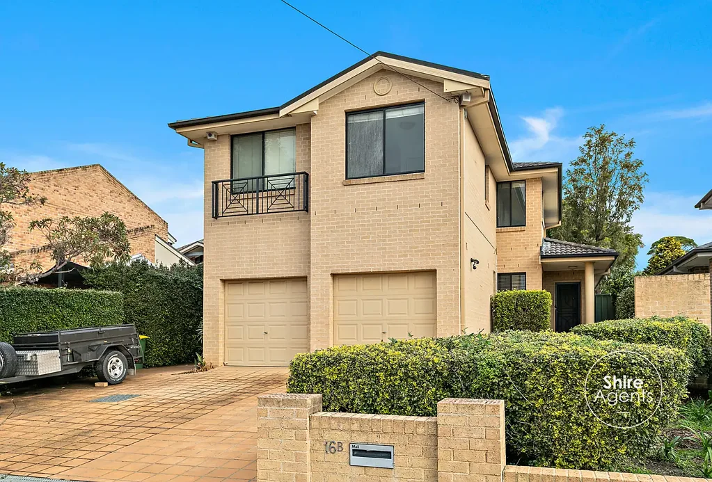Spacious and private family home.