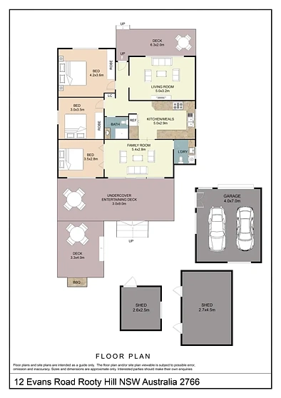 12 Evans Road, Rooty Hill, NSW 2766, 3房, 1浴, House