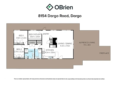 8154 Dargo Road, Dargo, VIC 3862, 3 Kuwarto, 1 Banyo, Lifestyle Property