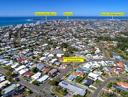 38 Parkway Drive, Mooloolaba, QLD 4557, 4 ห้องนอน, 2 ห้องน้ำ, House