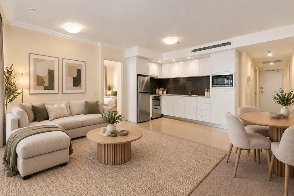 Brisbane City 1Kwarto Modern Comfort in a Prime CBD Location