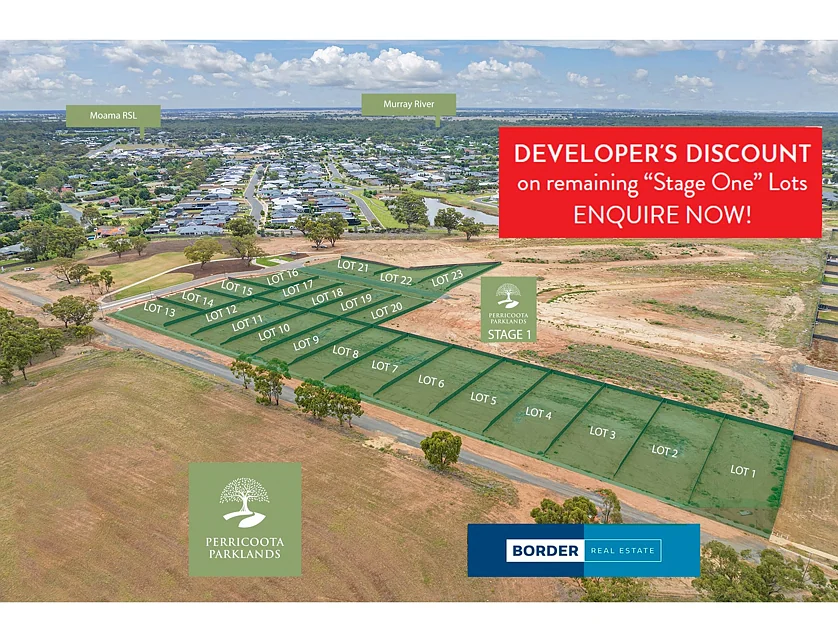 LOT 1 Perricoota Parklands, Moama, Murray, 0 ਕਮਰੇ, 0 ਬਾਥਰੂਮ, Section