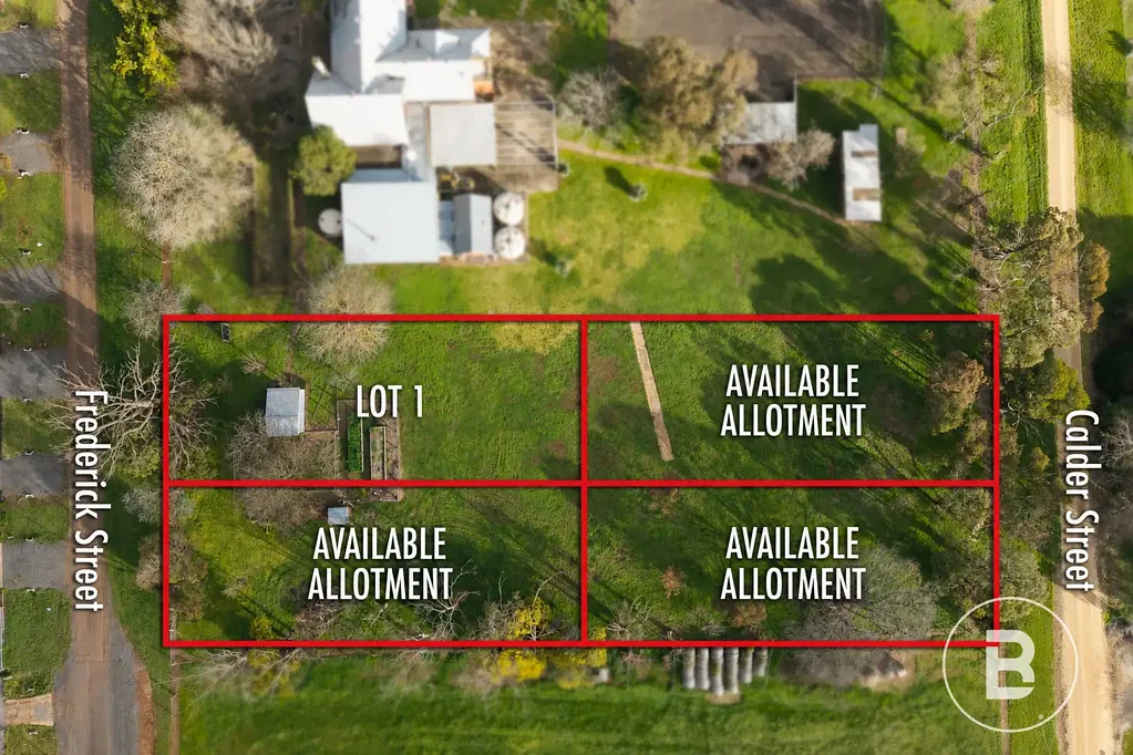 Smeaton FOUR ALLOTMENTS WITH DUAL STREET FRONTAGE IN SMEATON