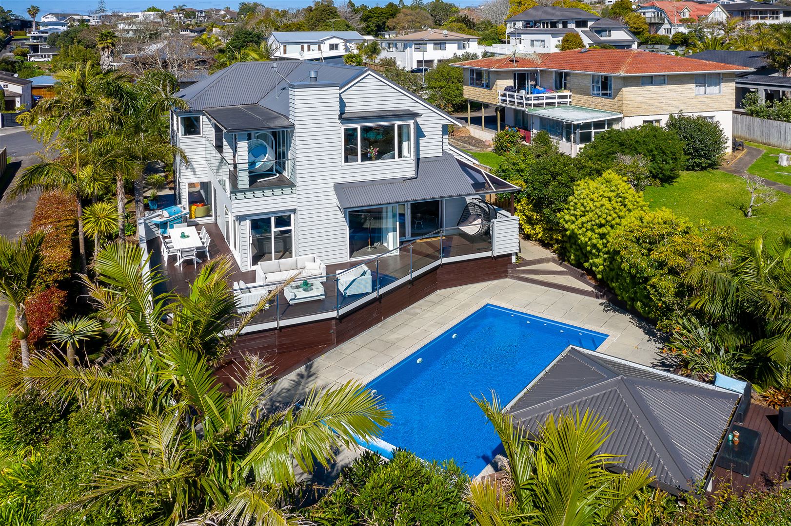 16 Sea View Terrace, Cockle Bay, Auckland - Manukau, 5部屋, 3バスルーム