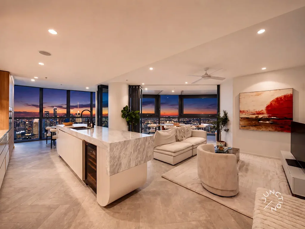 Brisbane City 3બેડરૂમ DIAMOND-LEVEL LUXURY | THREE BEDROOMS | FRONT ROW TO BRISBANE'S SKYLINE
