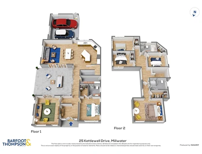 25 Kettlewell Drive, Millwater, Rodney, 5房, 3浴, House