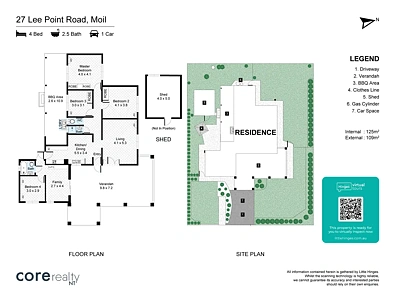 Plano ng Bahay - 27 Lee Point Road, Moil, NT 810