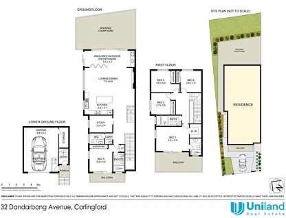 32A Dandarbong Avenue, Carlingford, Parramatta (Northwest suburbs), 5房, 3浴, Apartment
