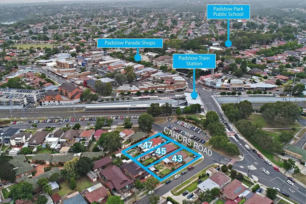 Padstow 9 Bedroom Rare 1,656.7 m² Development Site Directly Opposite Train Station