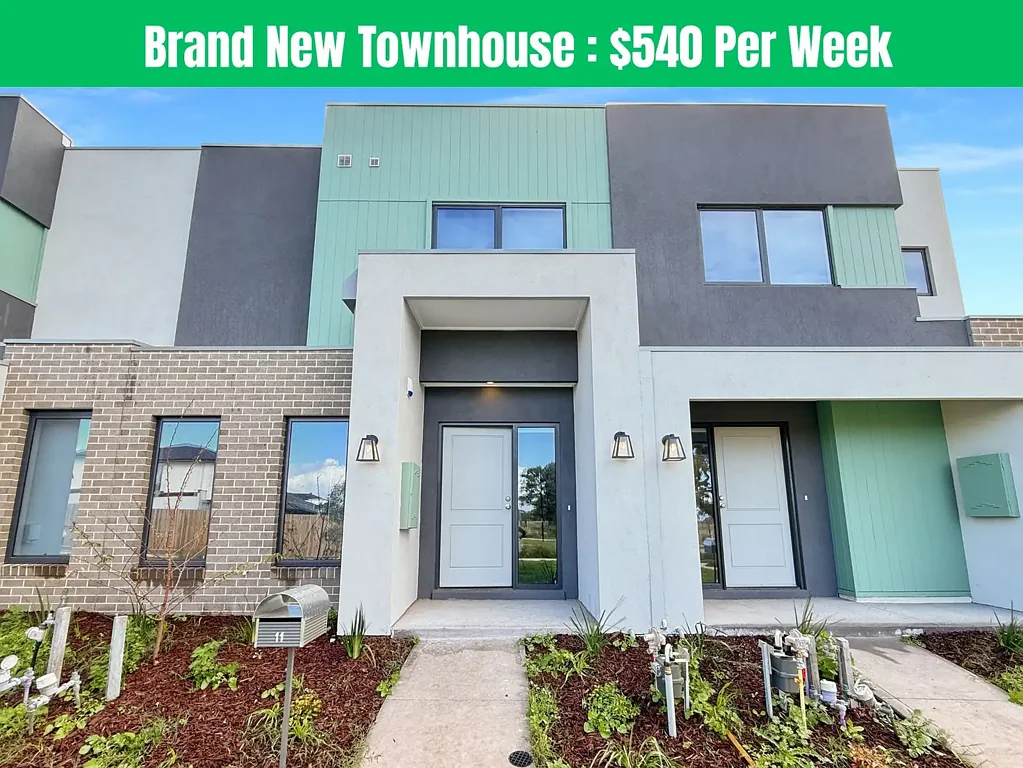 🏡 Brand New 4-Bedroom Townhouse in Wollert