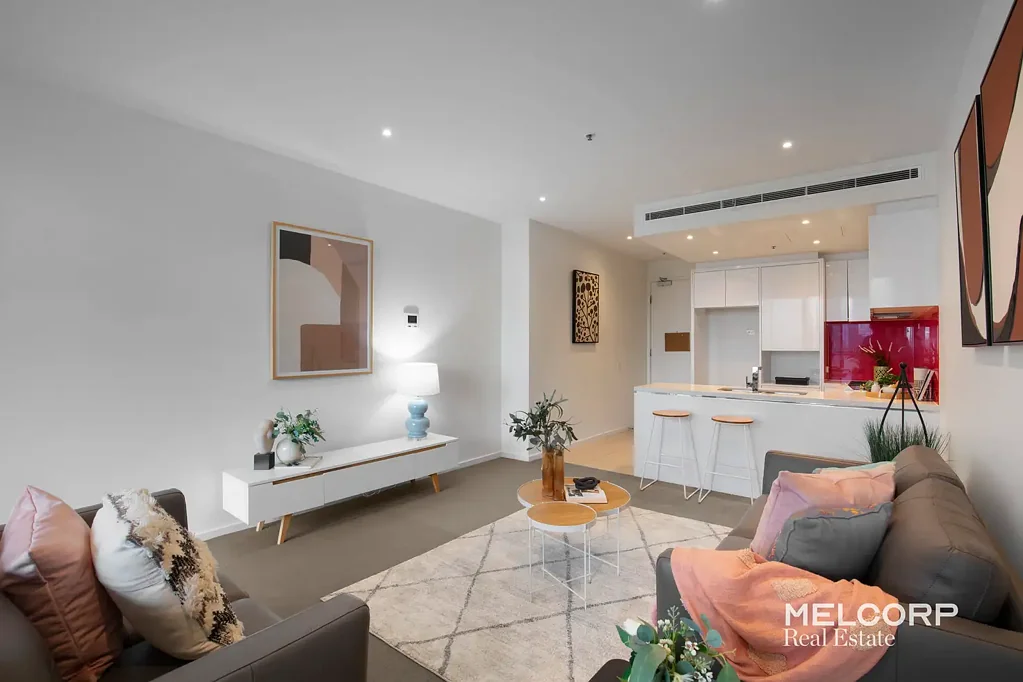 Melbourne 2ਬੈੱਡਰੂਮ Stylish City Living with Breathtaking Views in Zen Apartment