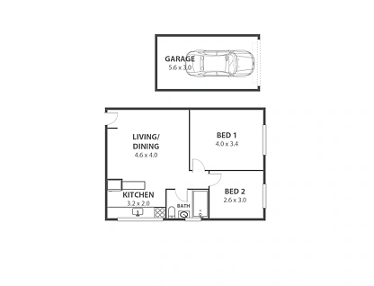 4/28 Station Street, Mortdale, St George, 2 Schlafzimmer, 1 Badezimmer, Apartment