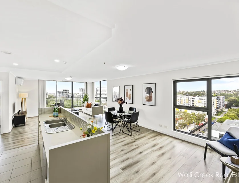 A1001/35 Arncliffe Street, Wolli Creek, South Western Suburbs, 3 ห้องนอน, 2 ห้องน้ำ, Apartment