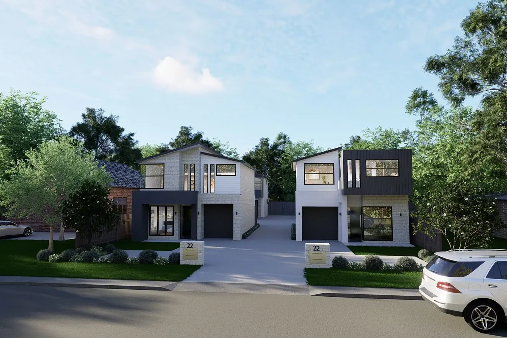 Tahmoor 3房  DA Approved for 4 Townhouses
