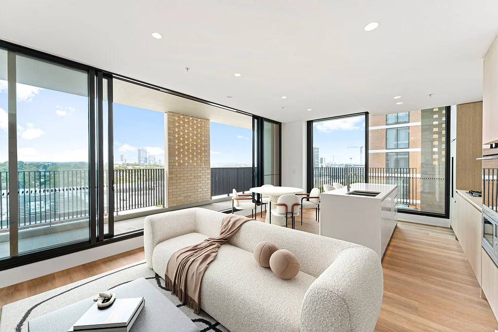 Merrylands 3ਬੈੱਡਰੂਮ Brand New Modern Apartment in Merrylands ? City and Harbour Bridge views!