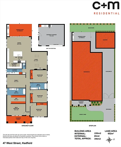 Plano ng Bahay - 47 West Street, Hadfield, VIC 3046