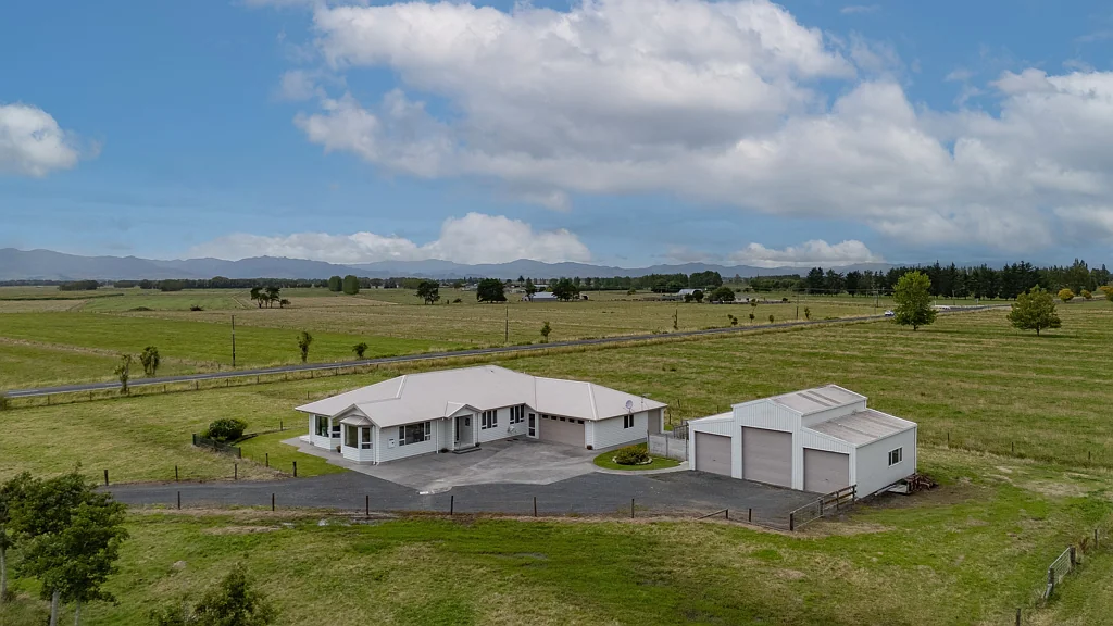 Ngatea  Four-bedroom home with substantial shed