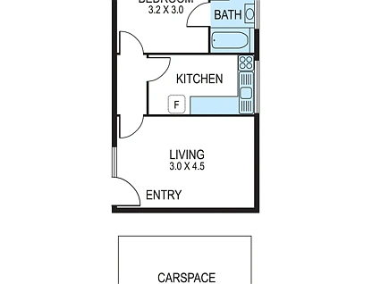 8/26 Eumeralla Road, Caulfield South, Bayside, 1 phòng ngủ, 1 phòng tắm, Apartment