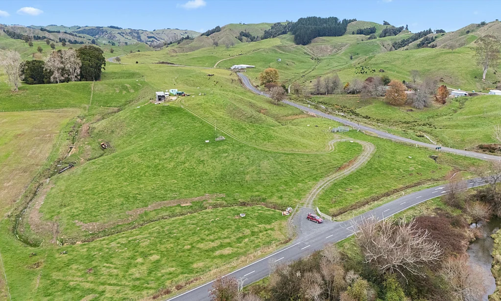 Waitomo  Bare block on Pukerimu Road