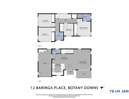 Lot 1, 12 Baringa Place, Botany Downs, Manukau City, 4 Bedrooms, 2 Bathrooms, House