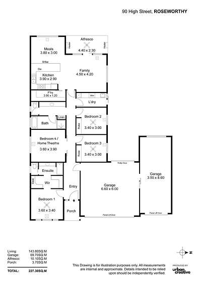 90 High Street, Roseworthy, SA 5371, 4 rūma, 2 rūma horoi, House