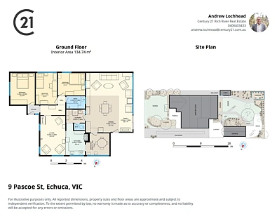 9 Pascoe Street, Echuca, VIC 3564, 3 habitaciones, 1 baños, House