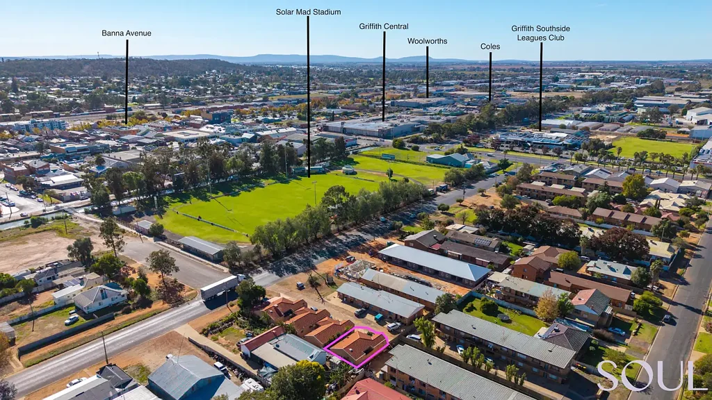 Griffith 2房  Investing in the CBD. Feels Right.