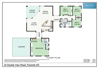 24 Double View Road, Farrants Hill, NSW 2484, 4 રૂમ, 2 બાથરૂમ, House
