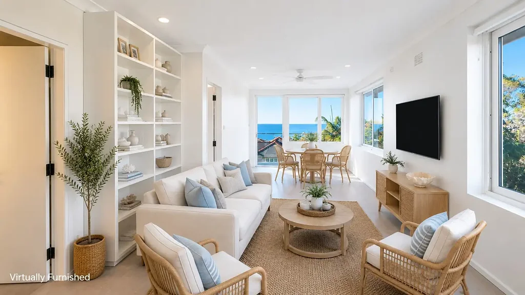 Designer Coastal Apartment with Panoramic Ocean Views