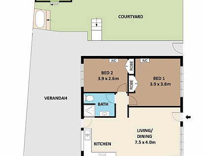 3/140 Ryland Road, Rapid Creek, Darwin Suburbs, 2 Kuwarto, 1 Banyo, Unit