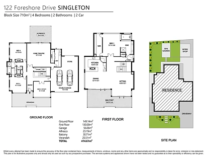 122 Foreshore Drive, Singleton, WA 6175, 4房, 2浴, House