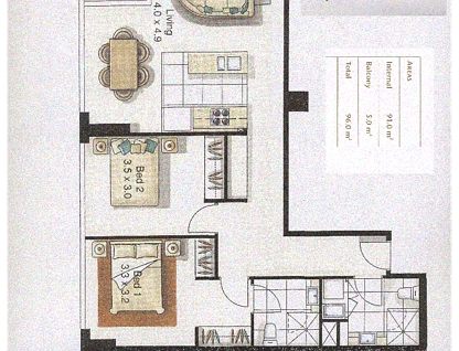 808/100 Harbour Esplanade, Docklands, Melbourne CBD, 2 कमरे, 2 बाथरूम, Apartment