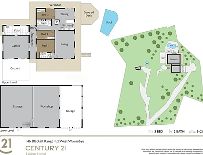 146-150 Blackall Range Road, West Woombye, QLD 4559, 3 ਕਮਰੇ, 2 ਬਾਥਰੂਮ, Lifestyle Section