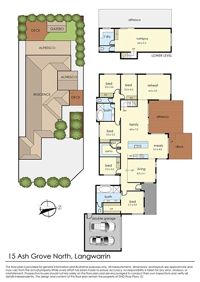 15 Ash Grove North, Langwarrin, VIC 3910, 5房, 2浴, House