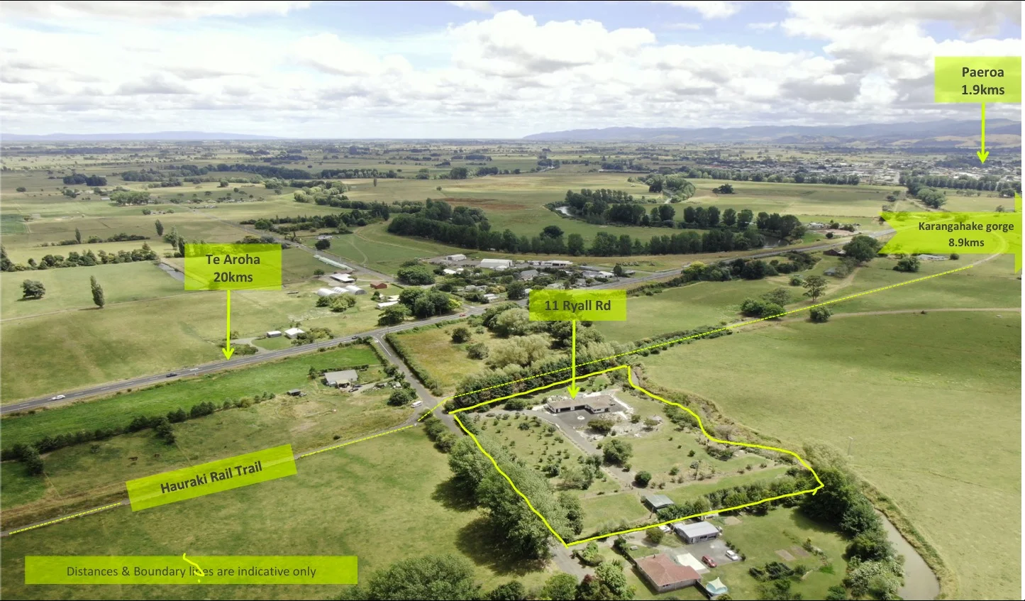 Paeroa 3બેડરૂમ Lifestyle close to town Perfect Location!
