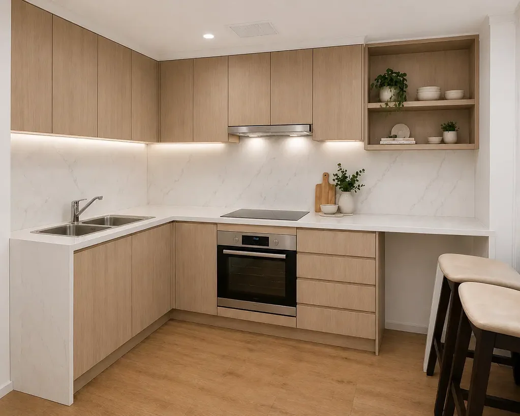 FULLY FURNISHED & EQUIPPED TERRACE - Minutes from Central Station & Crown St, 2 bedrooms + Study