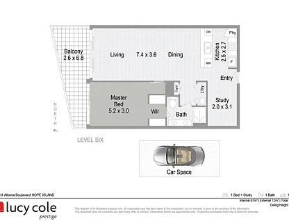 2602/2-8 Athena Boulevard, Hope Island, QLD 4212, 1 ਕਮਰੇ, 1 ਬਾਥਰੂਮ, Apartment