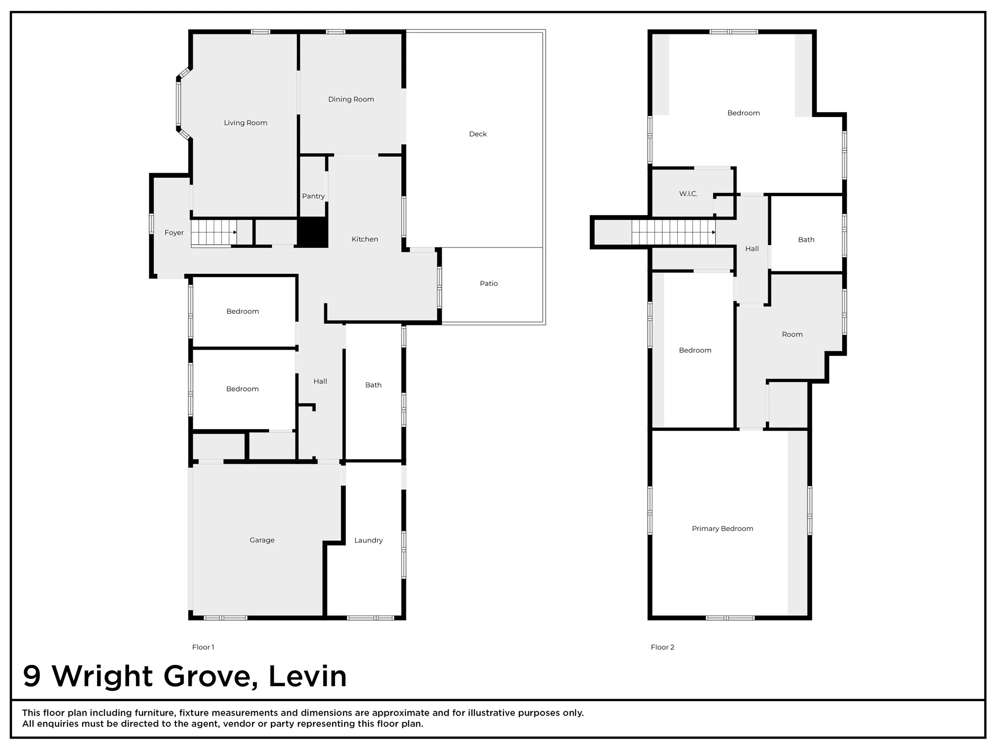 9 Wright Grove, Levin, Horowhenua, 5 Bedrooms, 2 Bathrooms, House