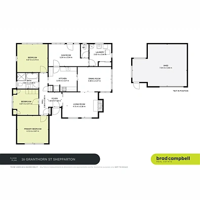 16 Granthorn Street, Shepparton, VIC 3630, 3房, 1浴, House