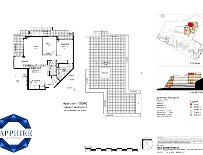 Level 10/1004C/79 Henry Parry Drive, Gosford, Central Coast, 2 침실, 2 욕실, Apartment