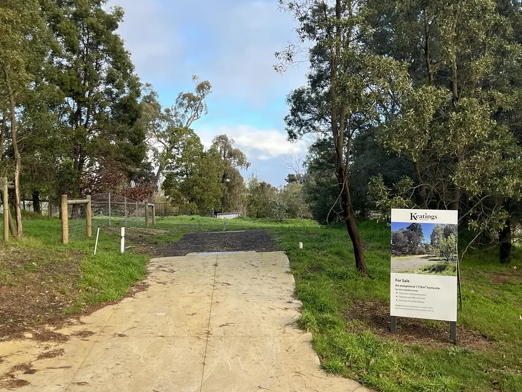 Woodend  1776m2 An exceptional homesite.