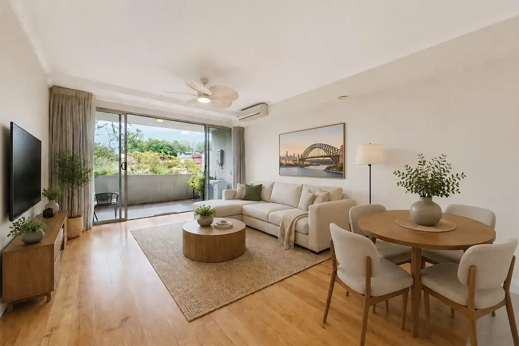 Modern One Bedroom With Private Courtyard and Balcony In Convenient Location