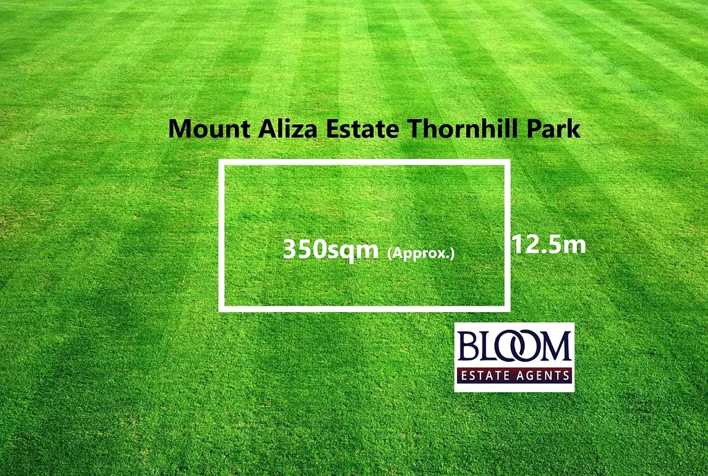 Thornhill Park 350sqm地块 前宽12.5m 紧邻Melton Hospital 交通便捷 公园环绕 家庭友好 社区规划精良 One of the Last remaining lot !! ready to Built !!