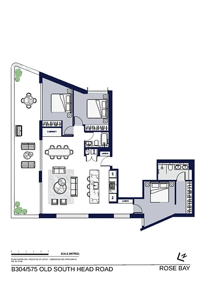 地址保密, Rose Bay, NSW 2029, 3房, 2浴, Apartment