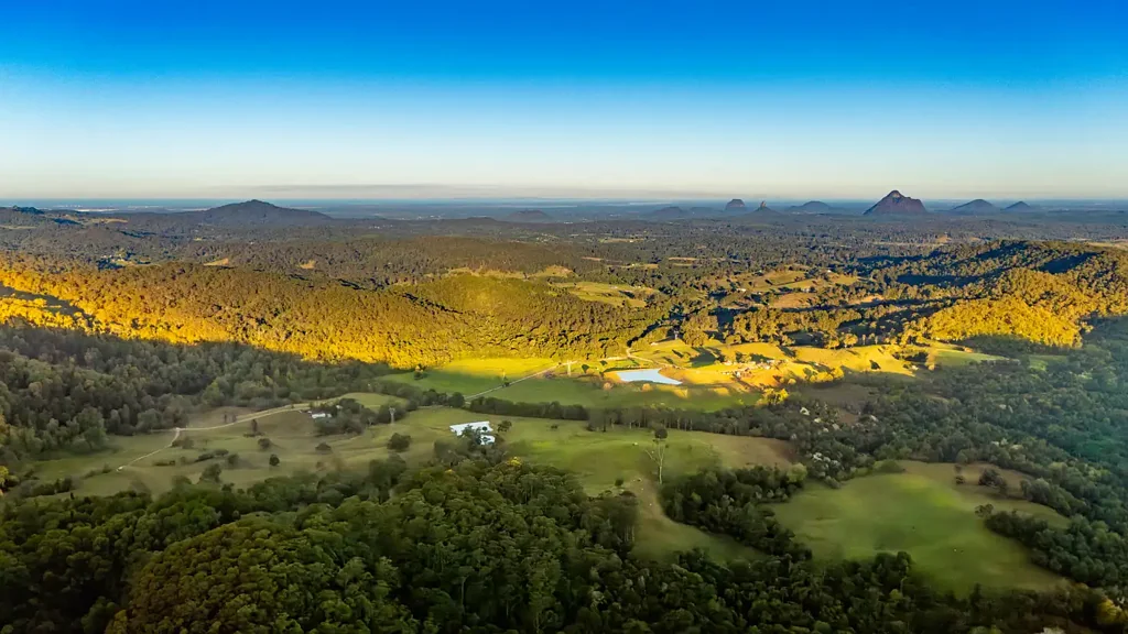 Peachester  Working Farm set on 300+ Acres! Multiple Dams, Stanley River Frontage & Mountain Views!