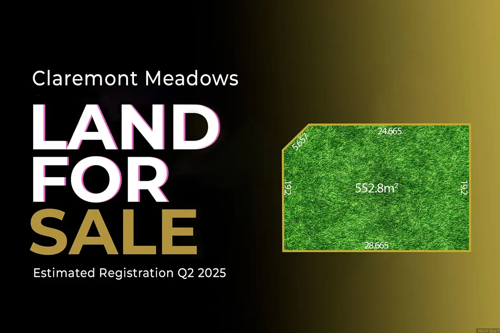 Claremont Meadows 宽敞地块空白画布 现代时尚设计 宁静环境家庭理想 位置便利设施齐全 Amazing Land Opportunity in Claremont Meadows
