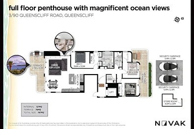3/90 Queenscliff Road, Queenscliff, NSW 2096, 3房, 2浴, Apartment