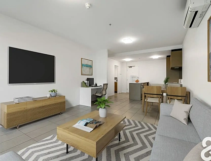 207/201 High Street, Prahran, VIC 3181, 2 ห้องนอน, 1 ห้องน้ำ, Apartment
